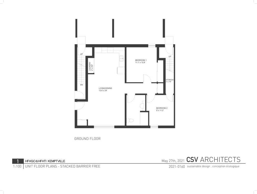 Kemptville Korners Ground Floor 1024 Floorplan